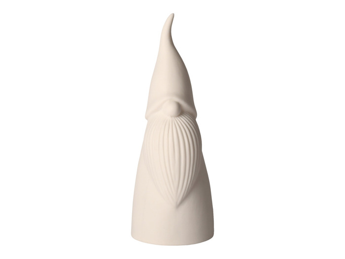 Tomte LED Keramik Vit 19,5 cm